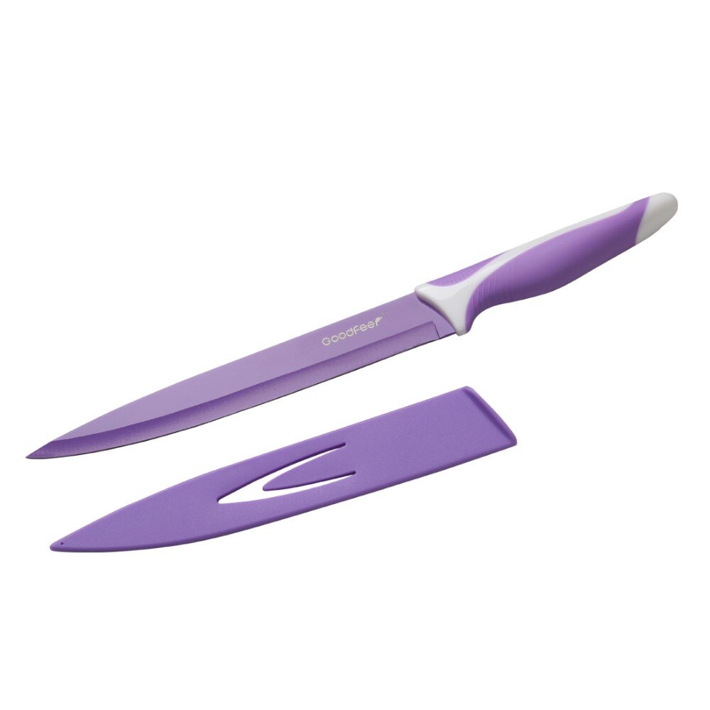 Colorful 6 pcs in one set kitchen tools Non-Stick Knife Set stainless steel kitchen knife set