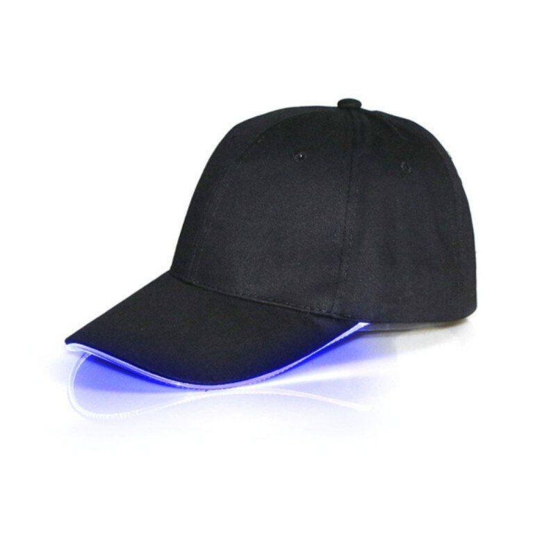 LED Light Up Baseball Caps Glowing Adjustable Hats Luminous Hat Unisex for Party Hip-hop Running and More: B3