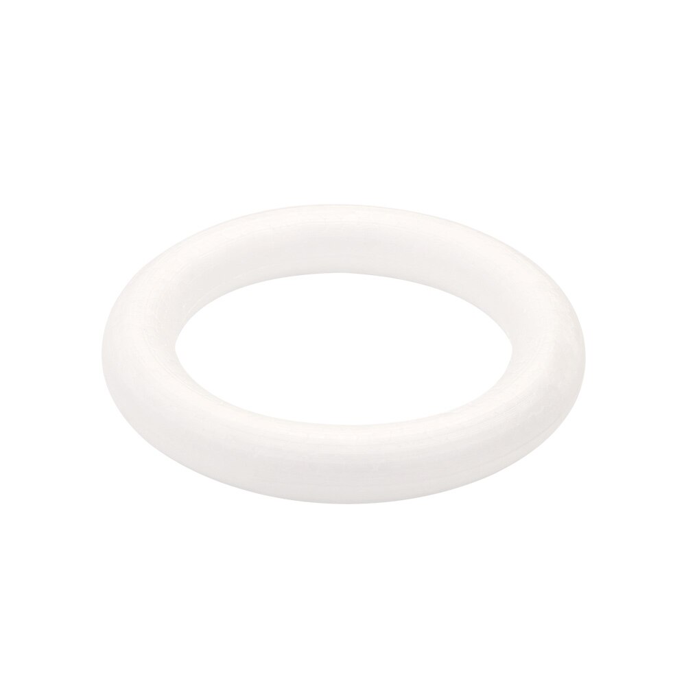 XMAS Polystyrene Styrofoam Foam Ring For Craft DIY Accessory Handmade Party Decorations: 9cm