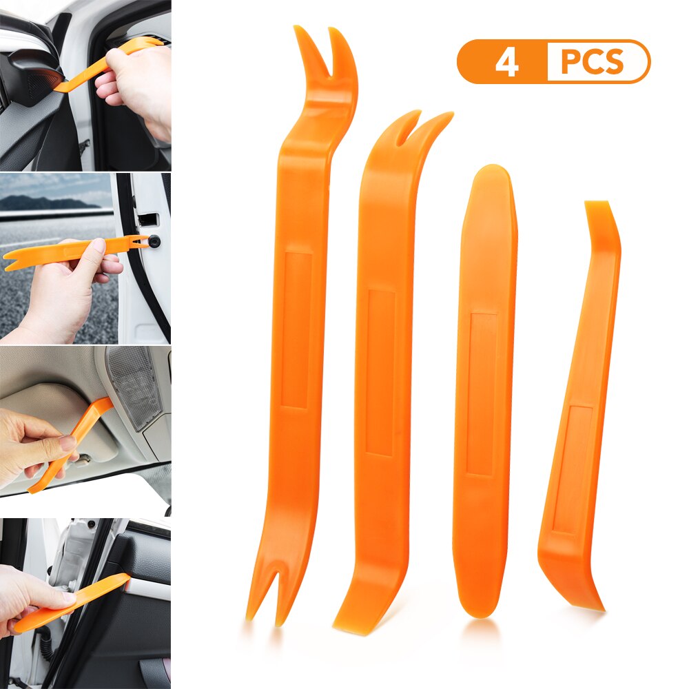 4 Kit Pry Removal Car Trim Tool Panel For Mitsubishi ASX Outlander Lancer Colt Evolution Pajero Eclipse Cross Grandis Zinger