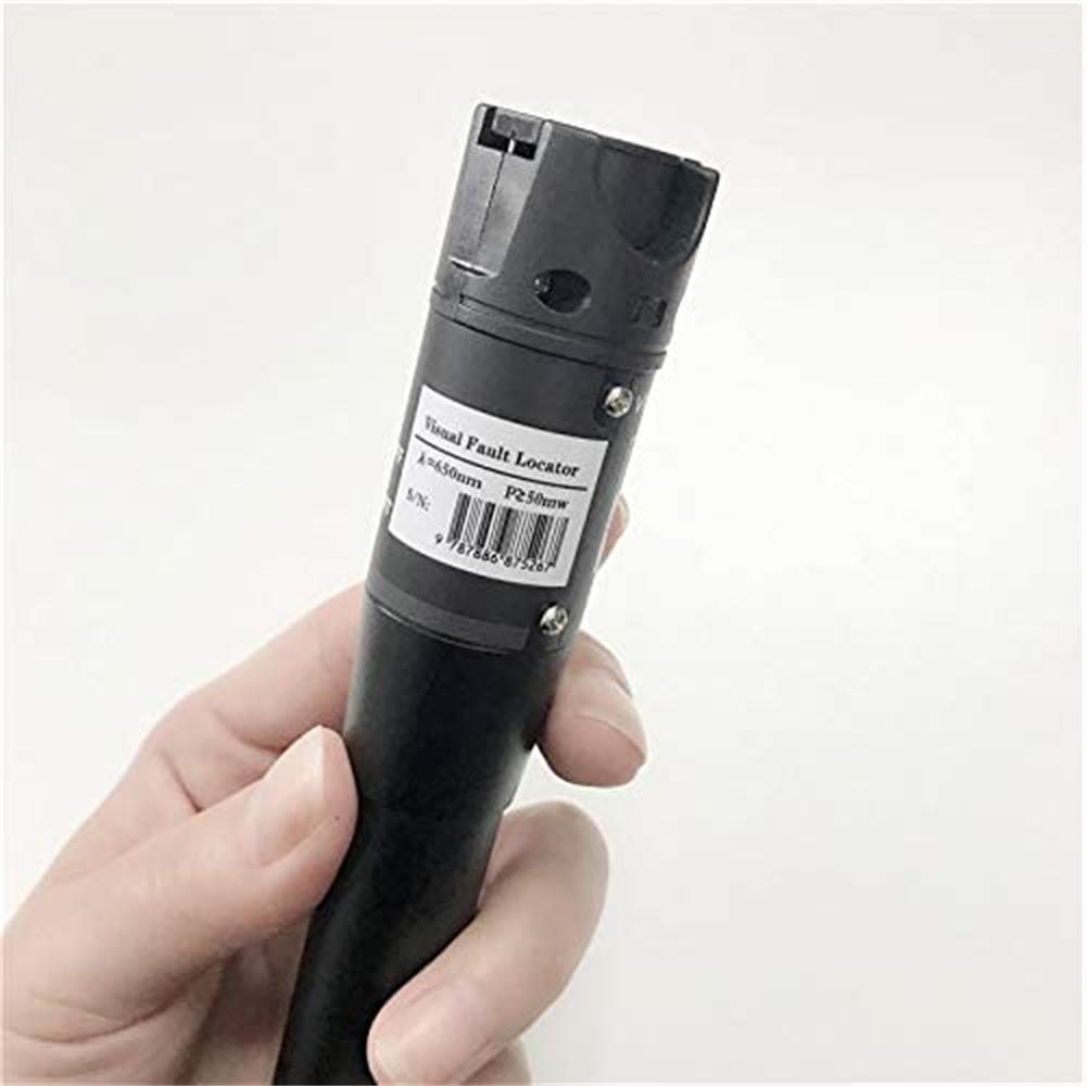 Visual Fault Locator 60mW Detector FC Male to LC Female Adapter LC/SC/ST/FC Connector Cable Optical Fiber Tester