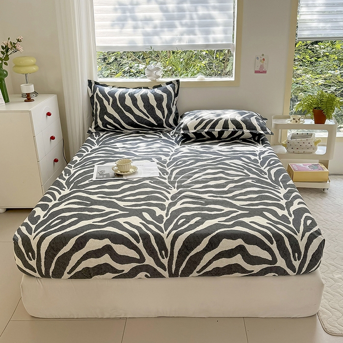 Bonenjoy-sábana bajera tamaño King con funda elástica para cama doble, Funda de colchón con patrón de aguacate, sin funda de almohada: 150x200x25cm / yuanfang