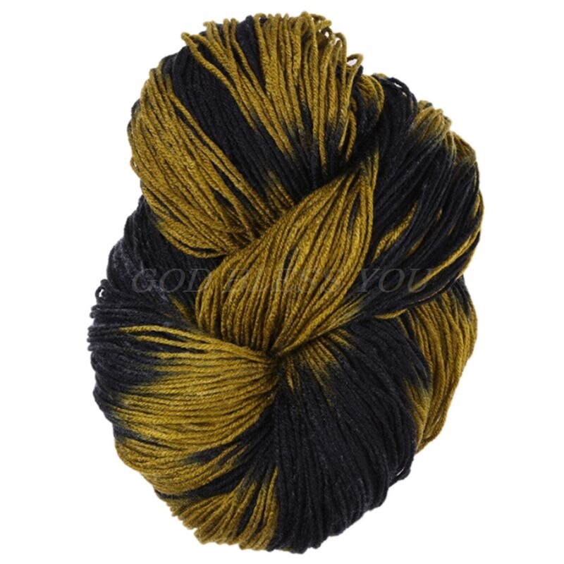 50g/Ball Mixed Colorful Knitting Yarn Acrylic Dyed Hand-Knitted Crochet Thread: K