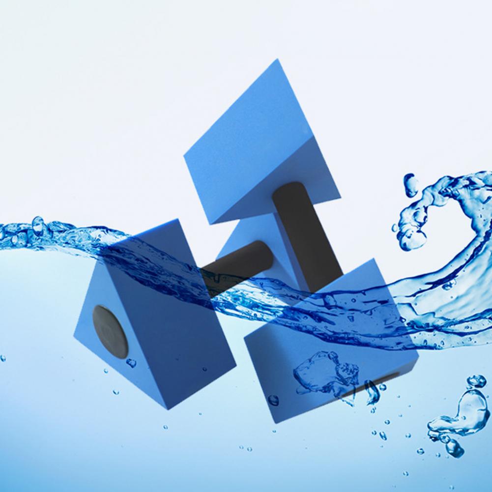 Kompakte 1 Paar Mini Ultraleicht Wasser Schwimm Hanteln EVA Kleine Hanteln Einfach zu Bedienen für Körperliche Fitness