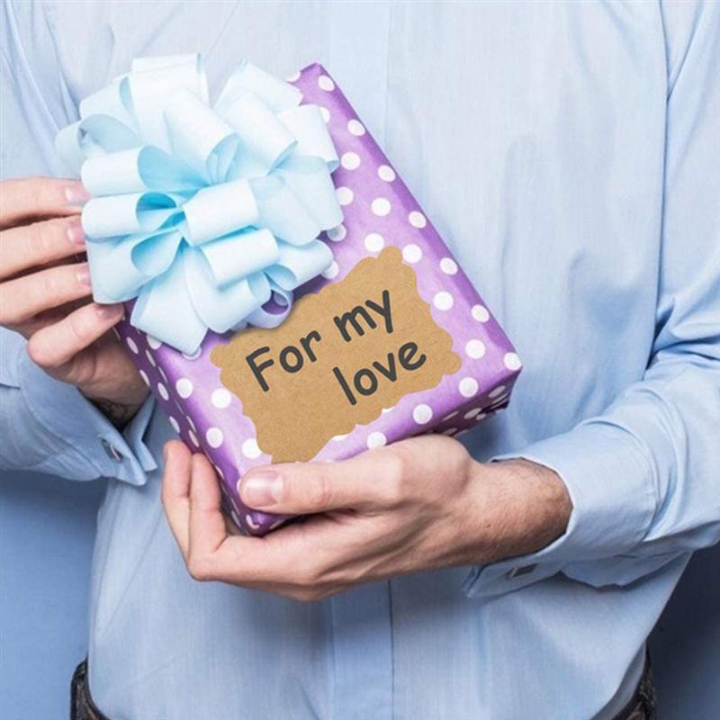 2 Rolls Stickers Unique Practical Sealing Decal Label Sticker for Decor