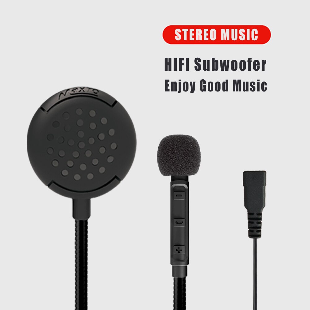 Maxto M1 Motorhelm Draadloze Bluetooth Headset Aansluiting 2 Telefoons Auto Antwoord Super Sterke Geluidskwaliteit Hoge Luid Volum