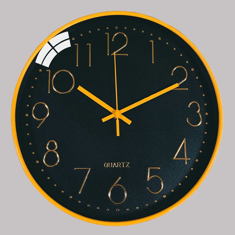 Vermelho silencioso relógio de parede digital mecanismo incomum metal nordic cozinha relógio de parede salão pendurado relojes de pared relógio para perguntar: Style 11