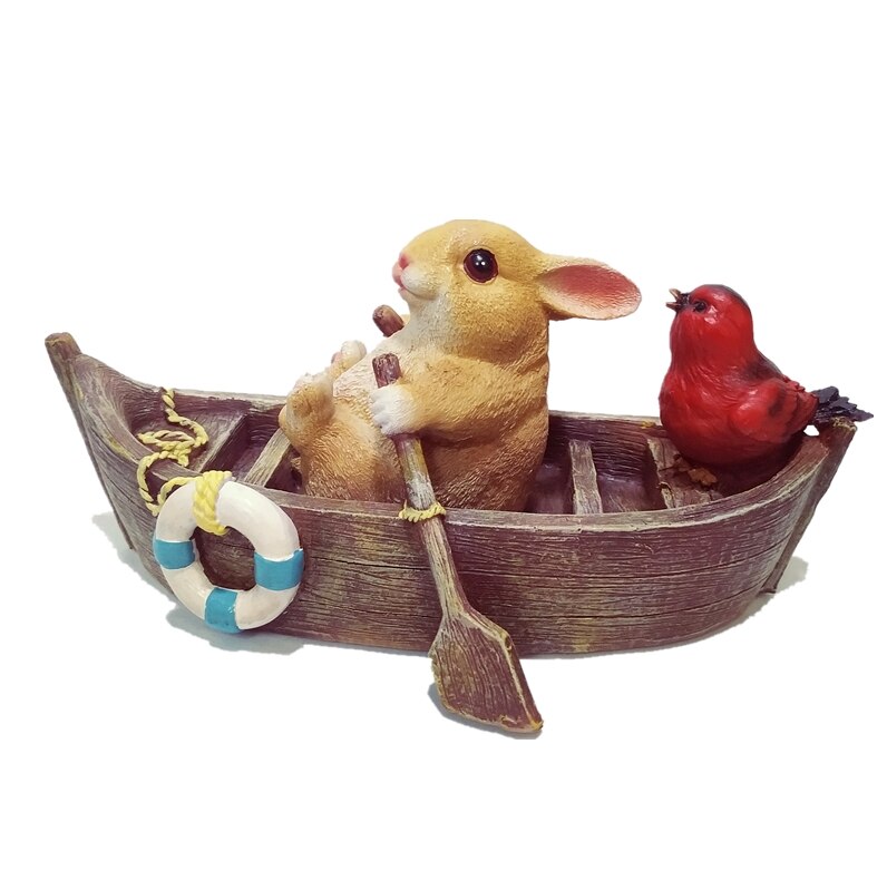 Estatua De Pato Flotante De Estanque, Estanque Flotante, Decoración De Pato De Resina, Mini Estatua De Estanque Para Decoraciones Al Aire Libre Y Piscina De Estanque De Jardín, 8.46 X 4.64 Pulgadas