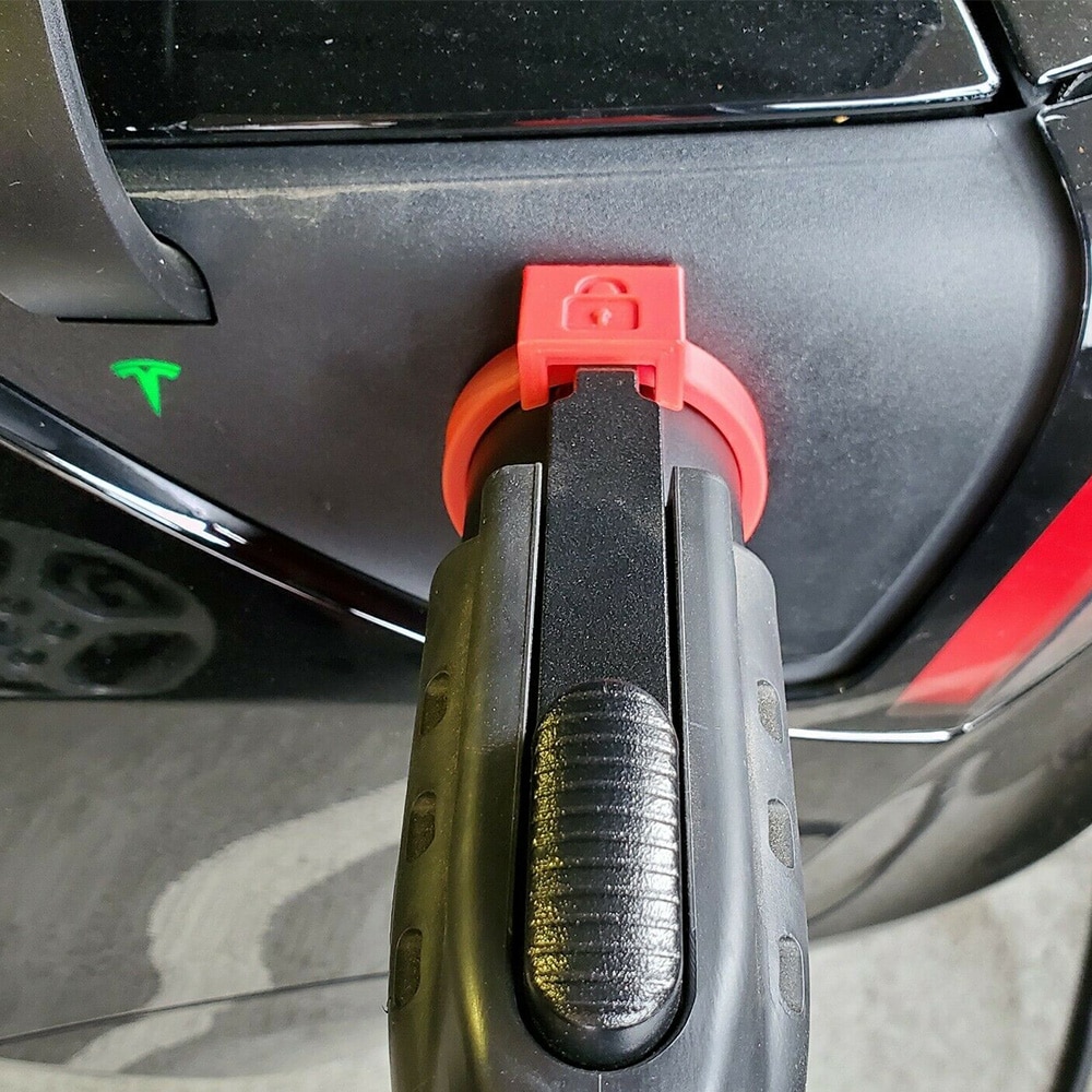 J1772 Tesla Model 3 / Model Y Charge Adapter Charging Lock safety protection Car Accessories