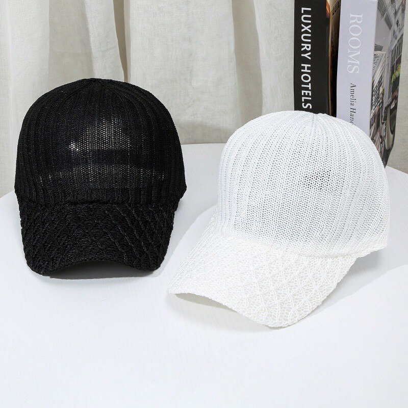 Washed Cotton Pure Color Baseball Cap Men Women Curved Sun Visor Caps Fitted Casual Hip Hop Dad Hats