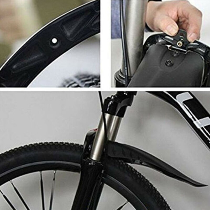 2 pçs andorinha cauda mtb peças de bicicleta paralama asas pára-choques dianteiro traseiro YS-BUY
