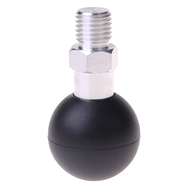 Base a sfera da 1 pollice M10 X 1.25 supporto filettato maschio supporto per telefono per moto moto per supporti ram sedile a specchio testa a sfera vite M10