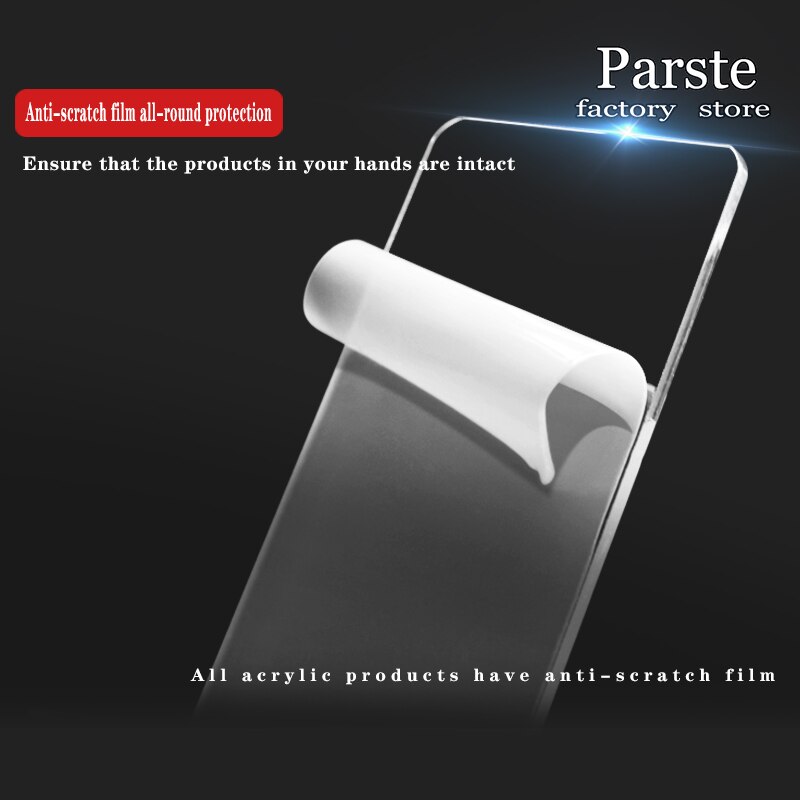 Acrylic Display Stand Shoe Support Shoe Rack Transparent Rack Counter Shoe Exhibition Display Stand Shoe Store Display Stand