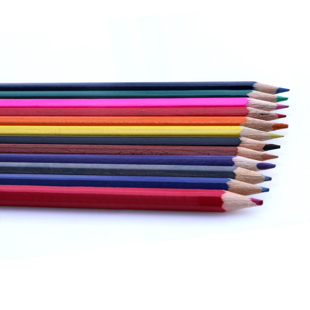 24 couleurs crayons peinture à l'huile dessin crayons couleur artiste dessin crayon ensemble Art fournitures