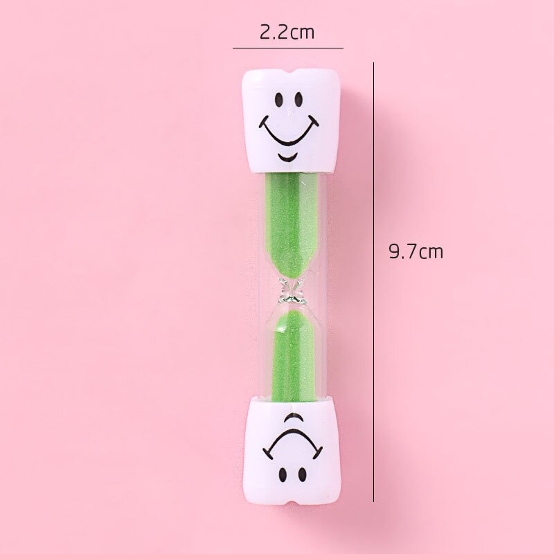 Kinderen Tandenpoetsen 3 Minuten Timer Lachend Gezicht Zandloper Decoratieve Creatieve Tijd Trechter Desktop Ornamenten Kids