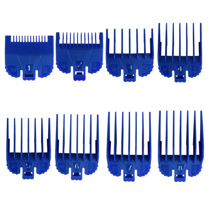 Hair Clipper Guide Combs Set,Wide Range from 1/16" to 1" Universal for Wahl Trimmers Clippers