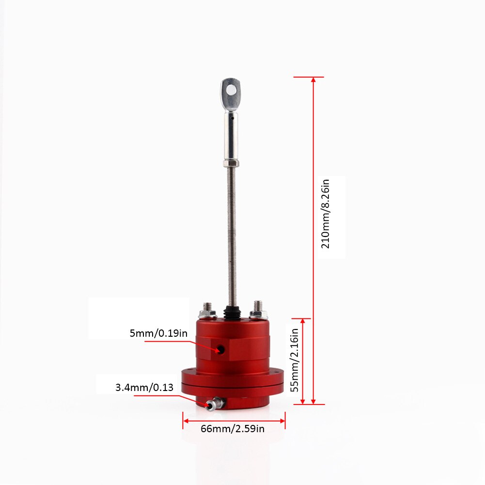 Automotive Red Modified Unversal Ignition Timing Light Turbo Solenoid Valves Positive Pressure Relief Valve Actuators Accessory