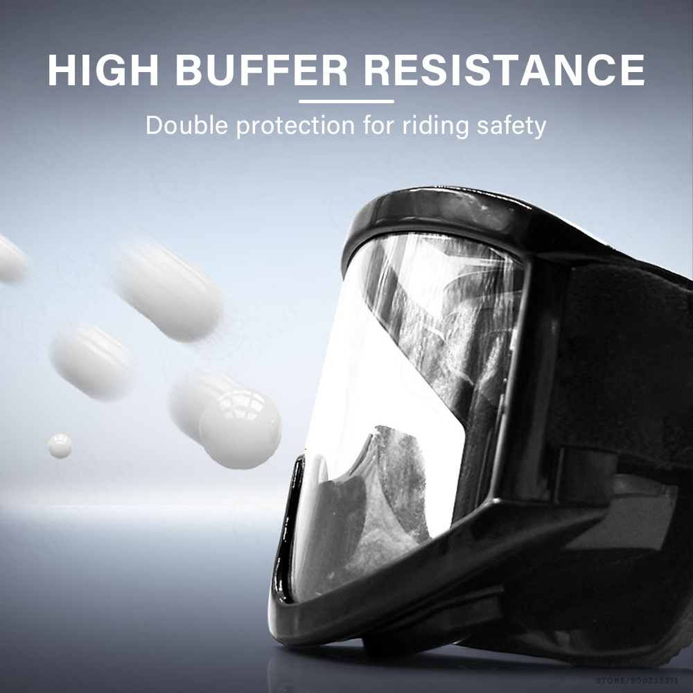 Motorbril Bril Heren Dames Oogbescherming Off-road Fietsen Veiligheid Anti-stofbril Bescherming Moto Stofdichte brillen