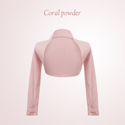 Girls Kids Dance Tops Ballet Dance Cropped Tops Modern Classical Dance Coats Long Sleeve Women Teen Ballet Dance Outfits: L / Silver