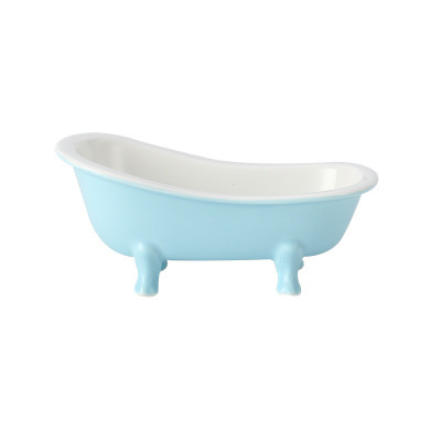 Bathtub Cocktail Glass Ceramics American Bar Party Drinkware Mixed Wine Glasses Dessert Cake Smoothie Cup Tiki Mug: PURPLE