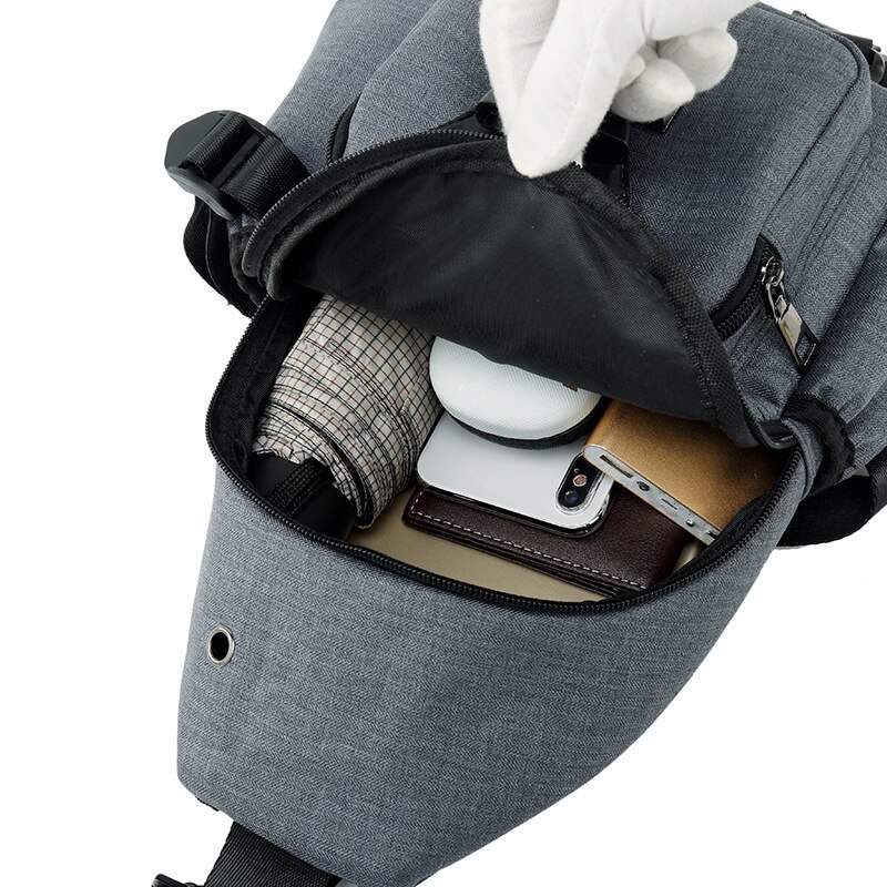 Mænd bælte tasker rejse bryst taske talje packs udendørs skulder messenger tasker håndtasker