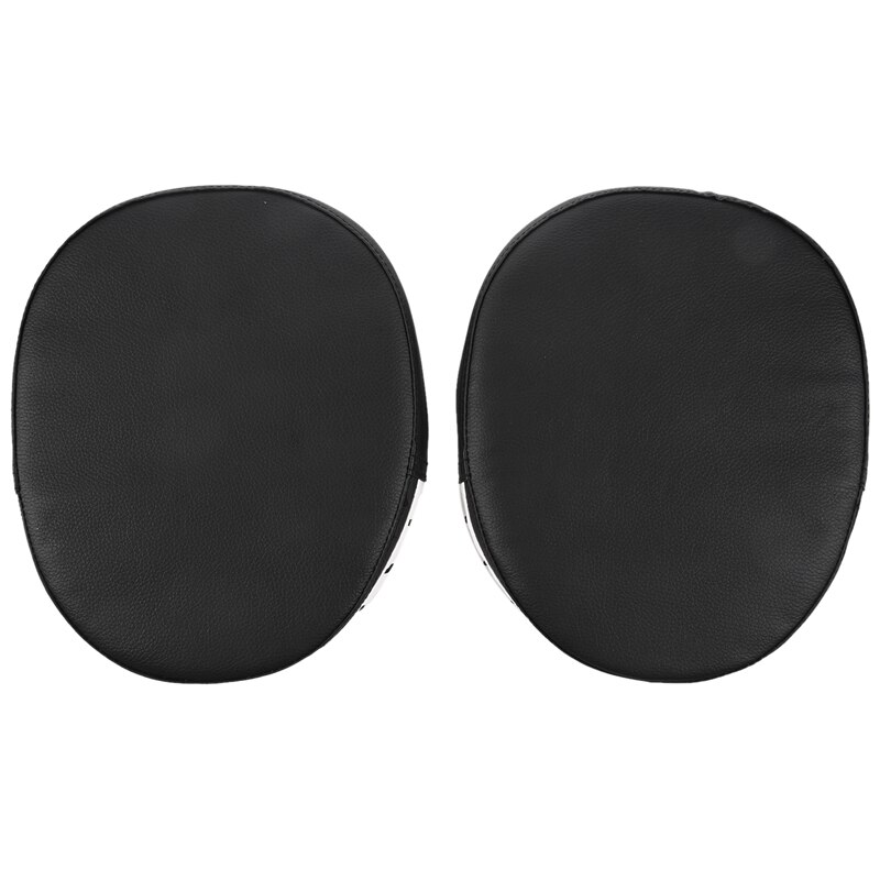 2x focus pads hook jab mitts boxing gloves sparring punch bag training pair