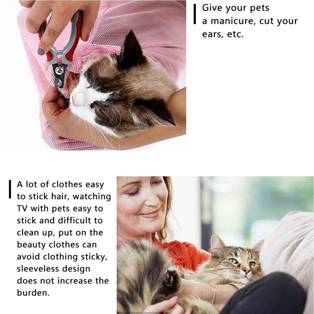 Nylon Huisdier Schoonheidsspecialiste Werkkleding Schort Voor Hond Kat Bad Kappers Grooming Anti Steken Kiel Kleding Huisdier Winkel Gewaad Jurk