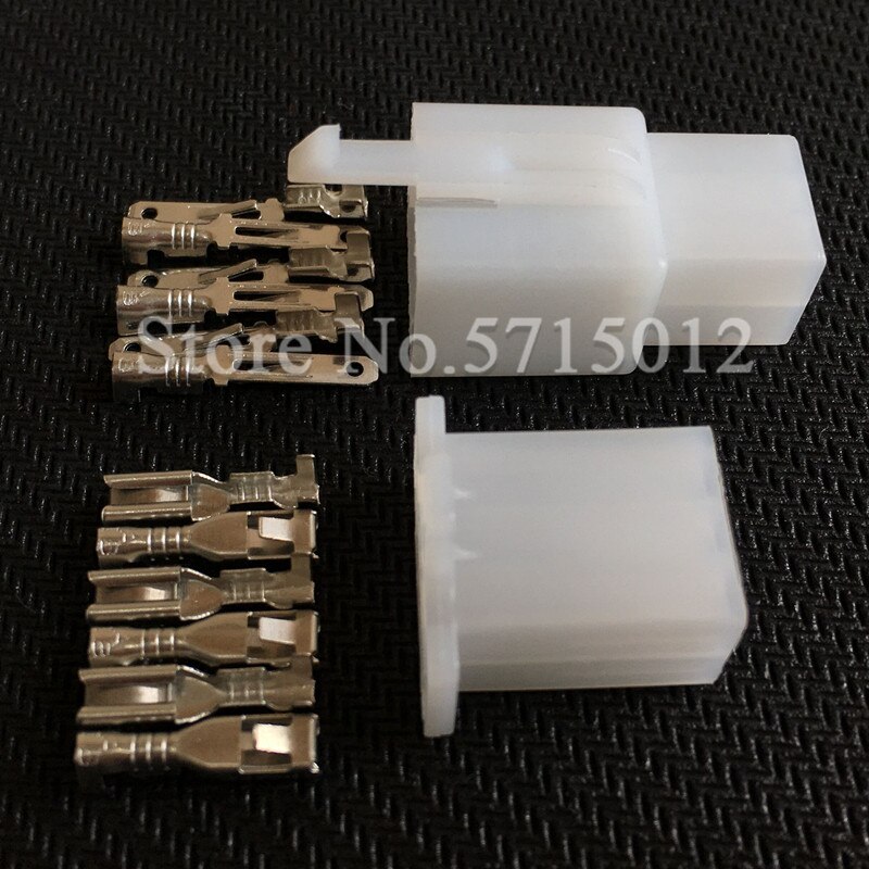 6 Hole 6030-6991 Automotive Female Male Connector Motorcycle Cable Socket