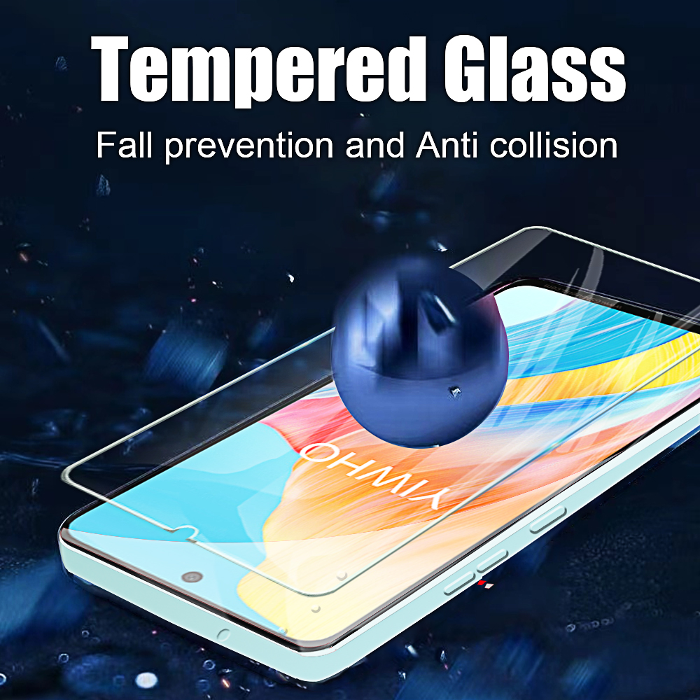 4Pcs Tempered Glass For Oppo A79 A59 A38 A58 A78 4G A98 5G A53s A73 A93 A17 Screen Protectors Protective Glass Cover Film