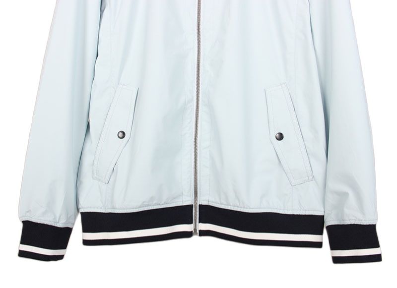 Chaqueta de Golf impermeable para hombre, cortavientos con cremallera completa, ligera, para primavera