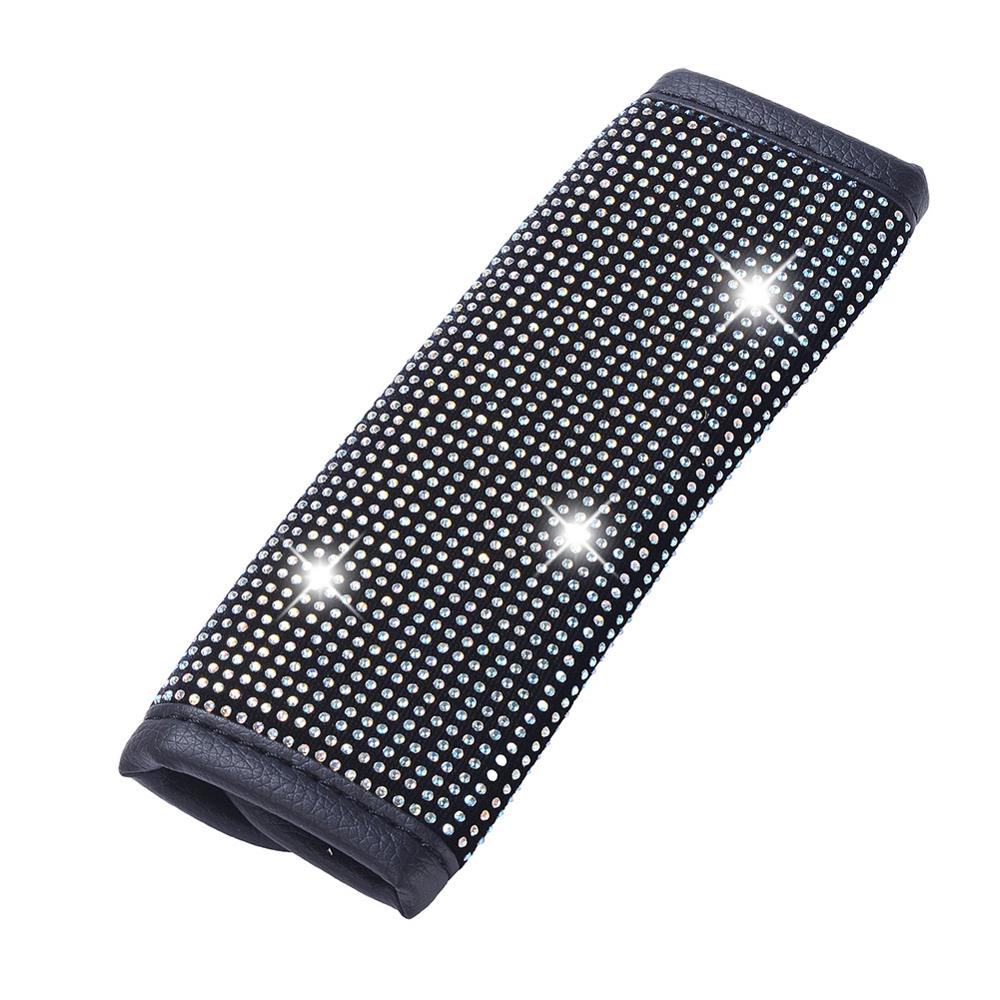 Cubierta de freno de mano de coche, protector de empuñaduras de freno de mano de estilo ostentoso, accesorios de decoración Interior de automóvil, cubiertas de relleno de cristal 1