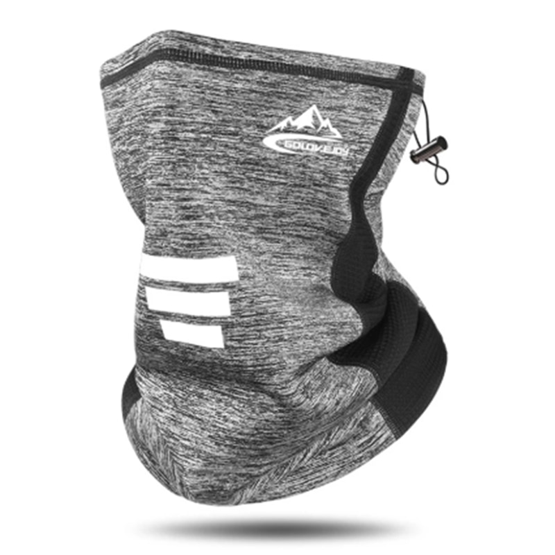 Bandana de ciclismo para hombre, pañuelo resistente al viento, grueso y cálido, elástico, ajustable, reflectante nocturno, para exteriores, Invierno