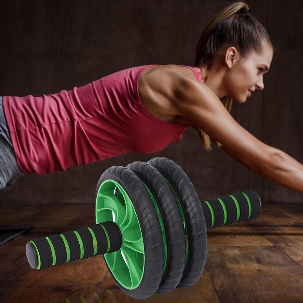 Abdominal Roller Wheel Exercise Equipment Ergonomic Ab Workout Wheels For Home Gym