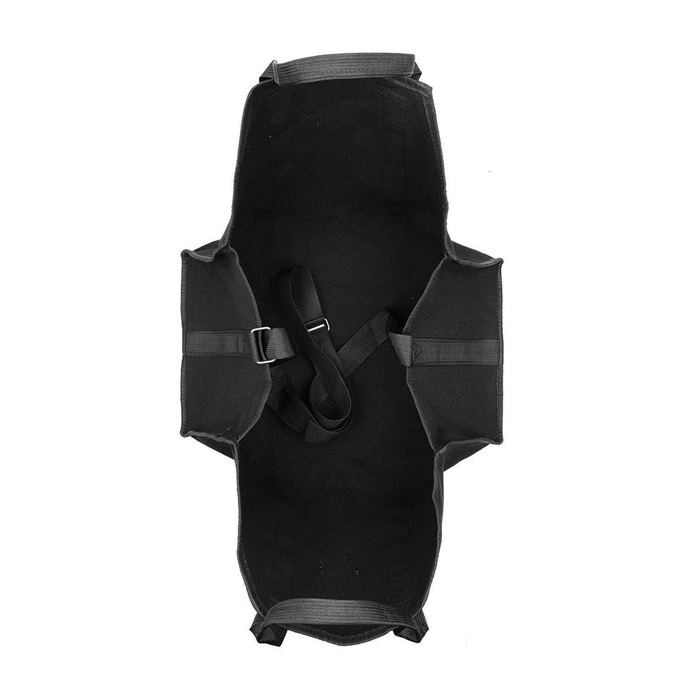 Large Firewood Carrier Canvas Log Tote Storage Bag Firewood Holder Bag With Shoulder Strap Camp Wood Stove Fireplace Accessories