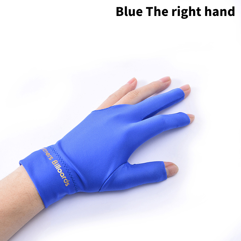 Guanti da biliardo a tre dita Guanti da biliardo antiscivolo per stecca da biliardo Guanti unisex per mano sinistra destra: Grigio