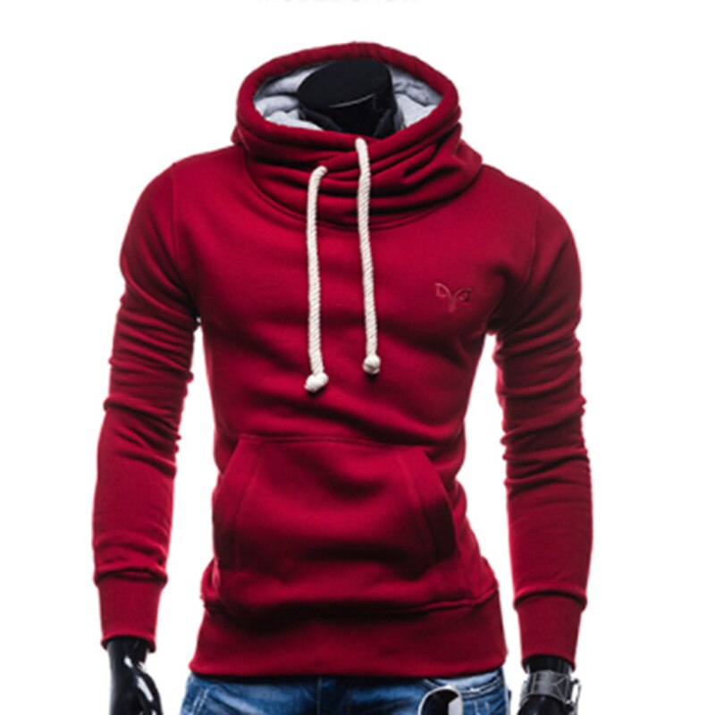 Herfst Trekkoord Sportkleding Mannen Hip Hop Zweet Dragen Pocket Running Hoodies Mannen Mannelijke Truien Mannen Trainingspakken