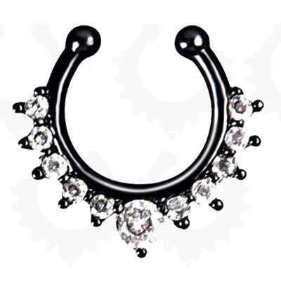 Legering Hoop Nose Ring Neus Piercing Nep Piercing Septum Clicker Nummers Hanger Voor Vrouwen Lichaam Sieraden