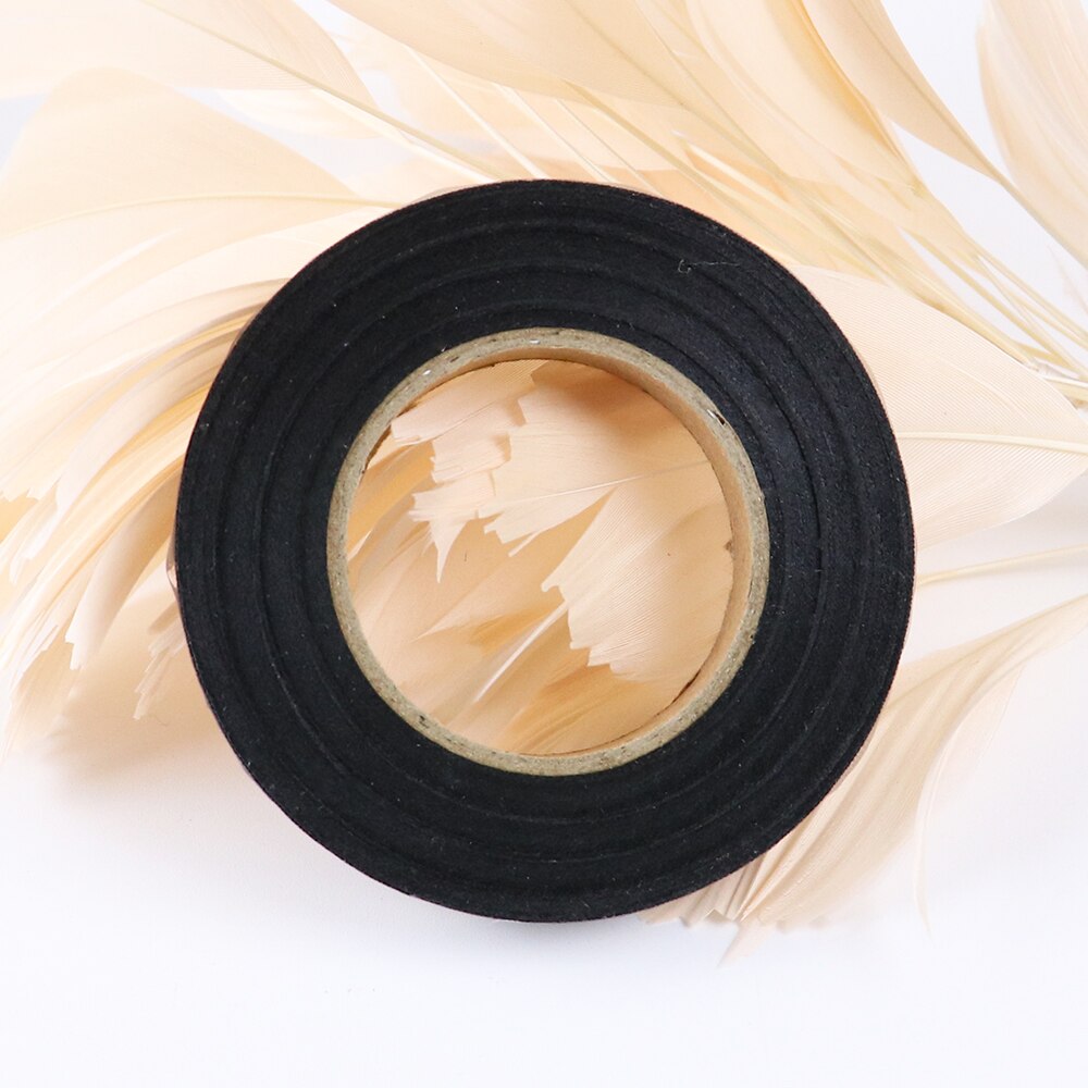 Hele rol effen satijnen lint, satijnen linten, zelfklevend, boeket, bloemen, stengeltape, feest, bruiloft, decoratie, knutselen: 15