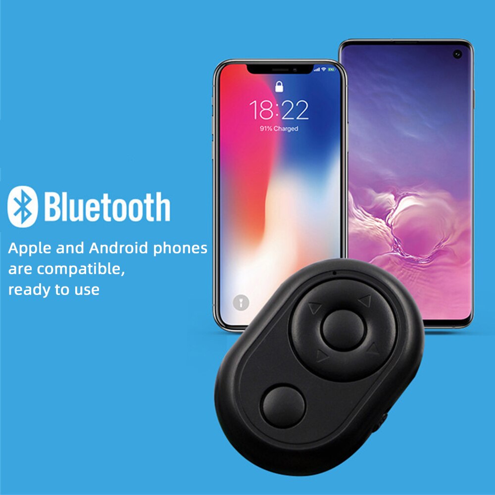 Fonken Bluetooth Selfie Afstandsbediening Draadloze Camera Sluiter Tiktok Bladeren Ebook Turn Pagina Voor Ios Android Bluetooth Adapter