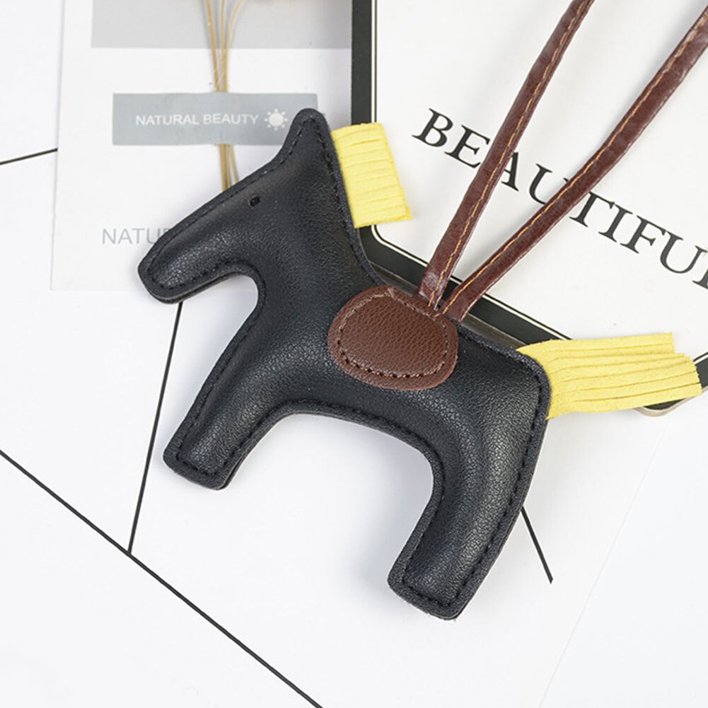Stereo Cute Balloon Horse Keychain Key ring Cartoon Mobile Phone Bag Car Pendant Fun Keychain