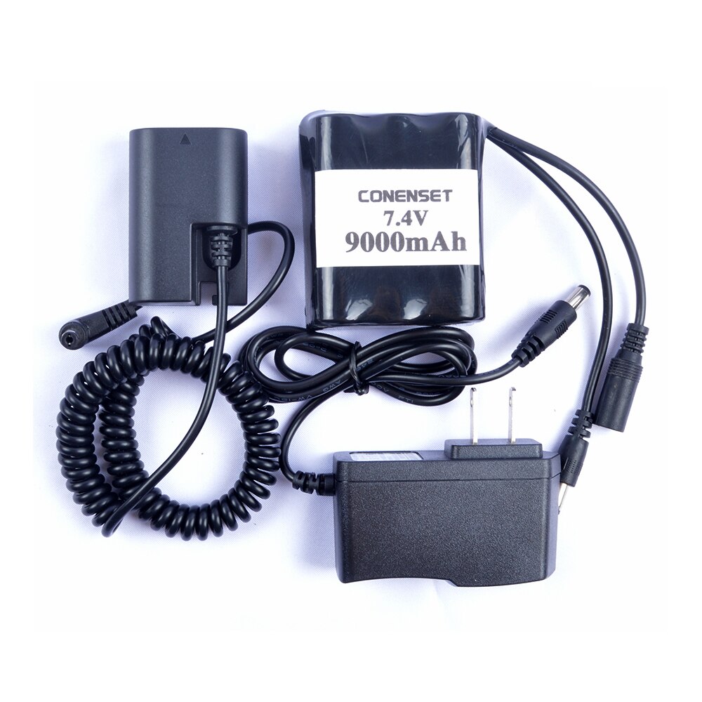 Adaptateur d'alimentation ca AC-E6N ACK-E6 pour appareil photo Canon EOS 6D 7D 5D Mark II III IV 60D 60Da 70D 5DSR, batterie factice LP-E6N: US Plug pack