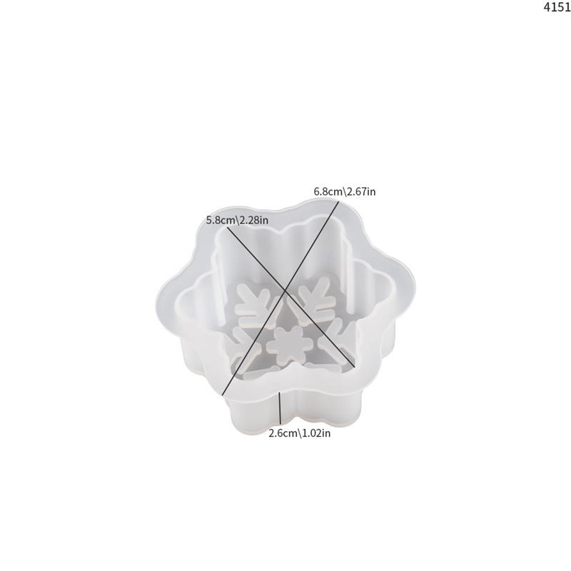 Albero di Natale Pupazzo di neve Alce Stampi per candele silicone Fai da te fatto a mano Cottura Aromaterapia Candela Stampo in resina Decorazione domestica di Natale: prugna