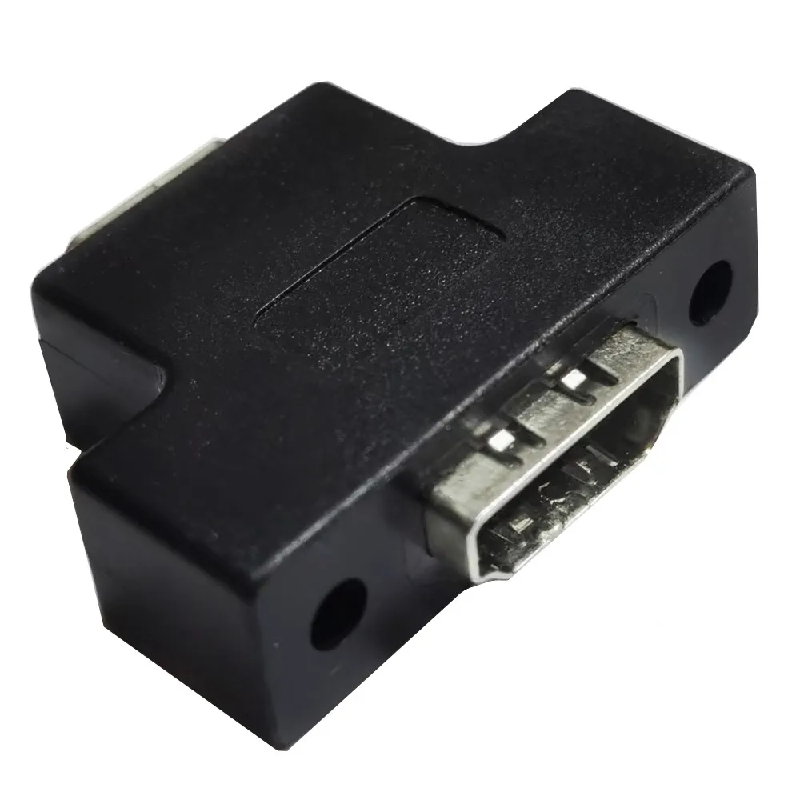 Hdmi Coupler Adapter Connector, Hdmi Female To Female Inline Straight Coupler With Screw Panel Cables Connector Cable Adapter