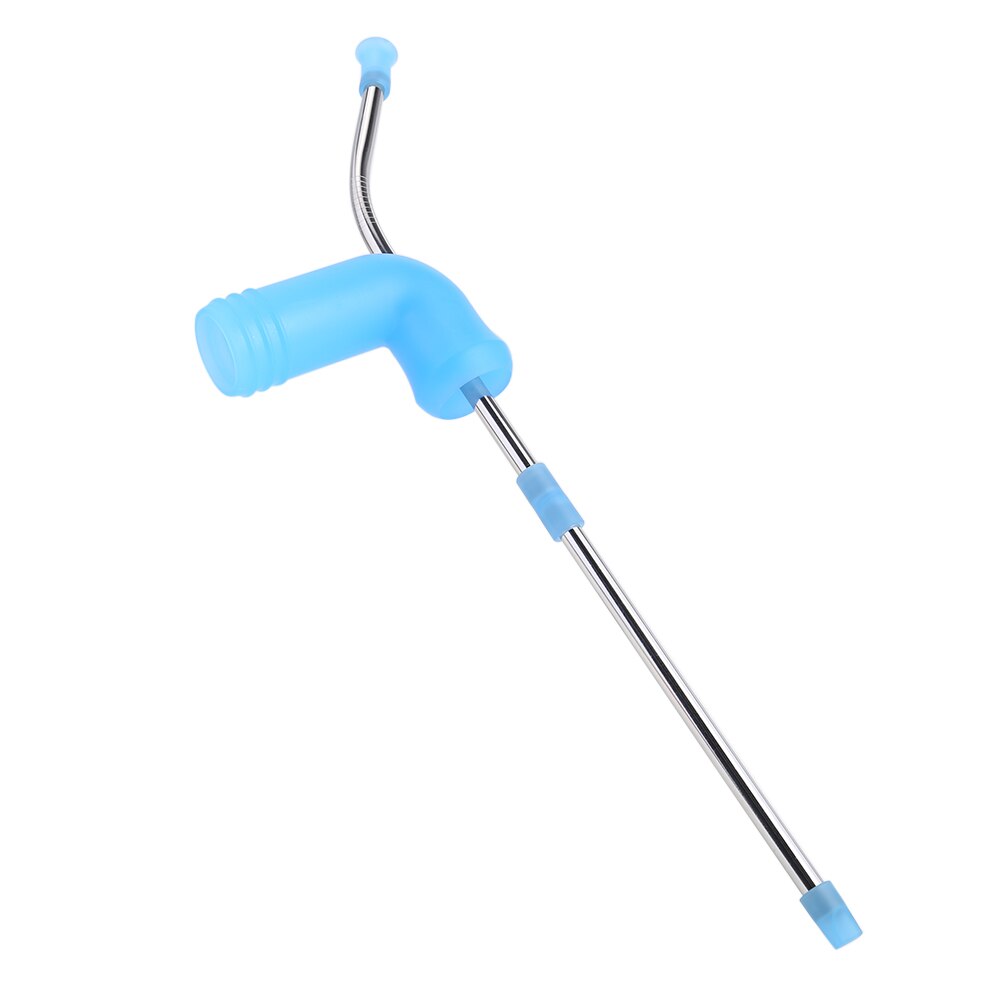 Bier Snorkel Dubbele Bier Snorkel Stro Voor Festivals Party Bar Drinken Gereedschap Wijn Dispenser Trechter Slammer Snorkel: A-Blue