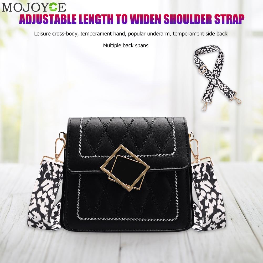 Flower Printed Bag Strap Classic Texture Chic Female Handle Shoulder Bag Belts Accessories