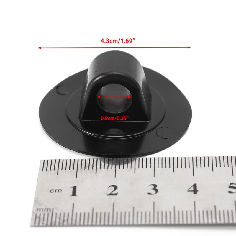 10pcs Inflatable Boat Kayak Engine Mount Motor Stand Holder Safe Drag Rope Hook