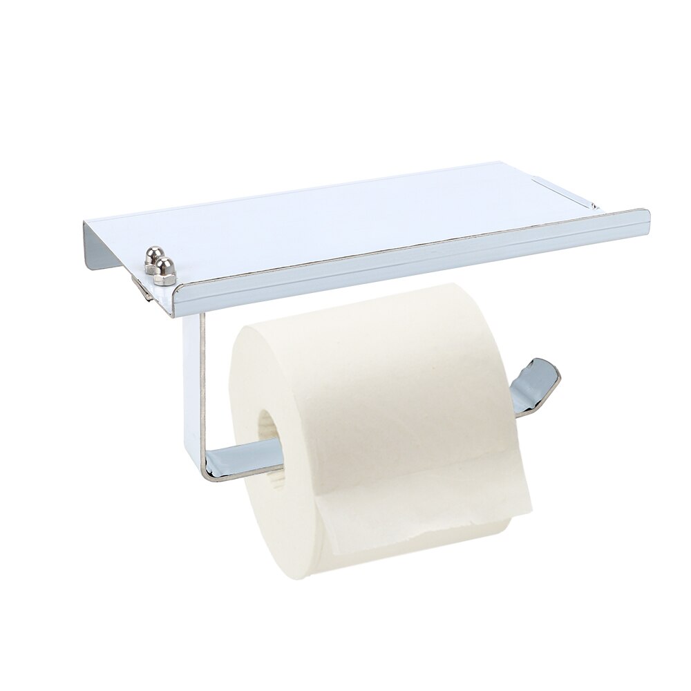 Storage Rack Rustless Roll Paper Rack Kitchen Cupboard Hanging Paper Tissue Boxes Bathroom Phone Paper Holder Stainless Steel