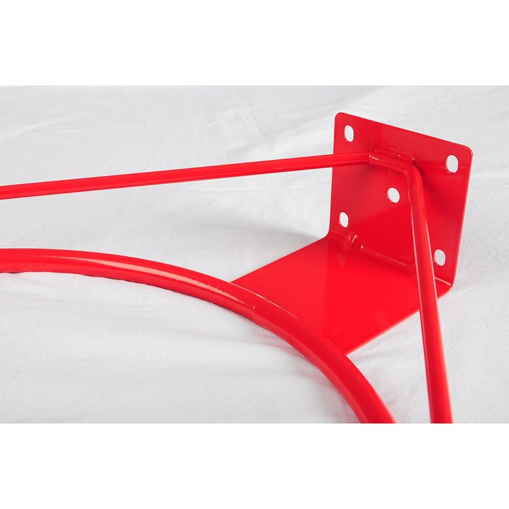 Basketball Hoop Rim with Net - 45cm Steel Rim - Durable Metal Frame - for Adults & Kids