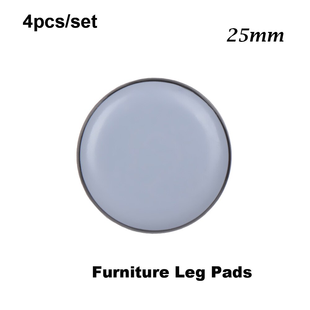 Amortisseur de pied de chaise, 10 pièces, Anti-avant, pince de tuyau inclinable en forme de U, patins de sol, protection de sol Durable: Leg Pads 25mm