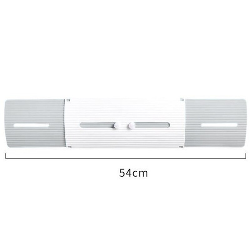 Adjustable Air Conditioner Cover 70Cm Anti-Wind Straight Shield Baffle Board Protector Air Cooling Windshield Wind Guide Plate